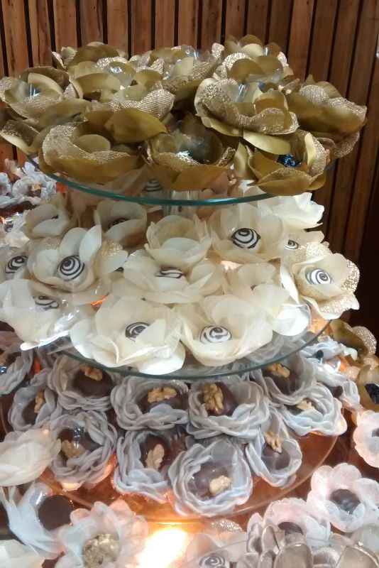 Prato com bombons